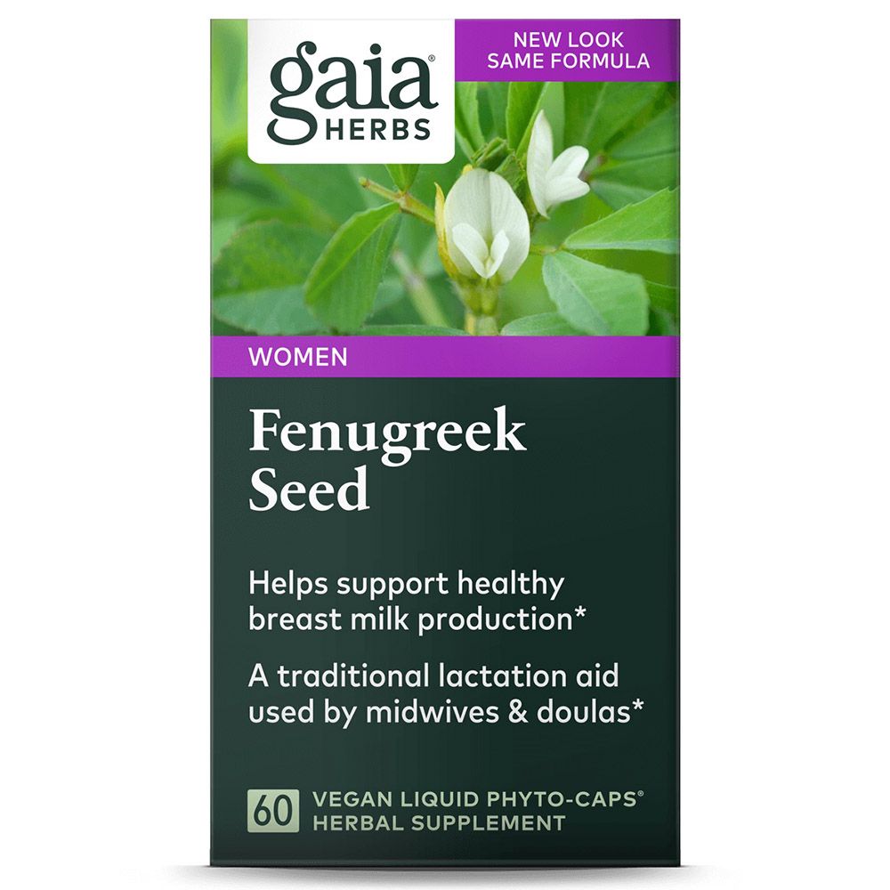 Gaia Herbs - Fenugreek Seed 60 Capsules