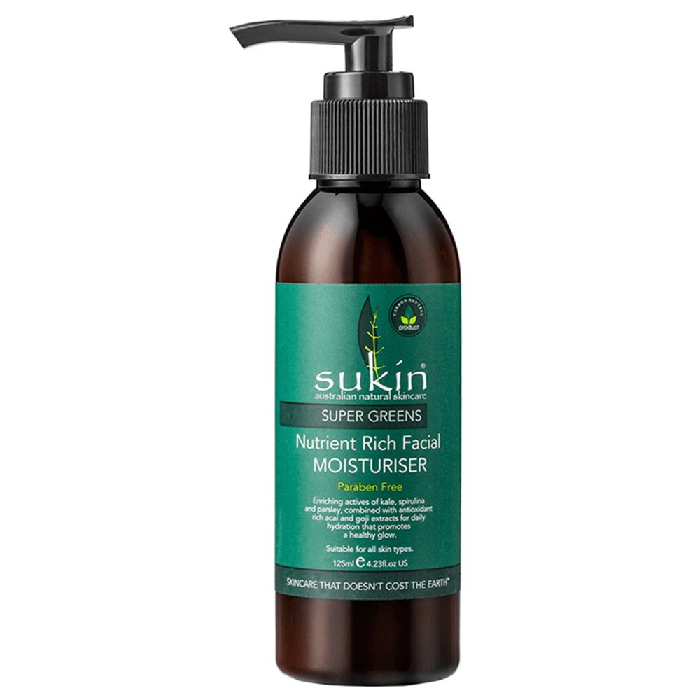 Sukin - Supergreens Nutrient Rich Facial Moisturiser 125ml