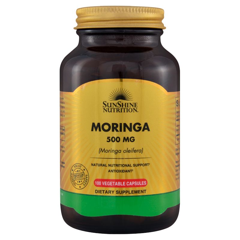 Sunshine Nutrition Moringa 500 Mg 100 Cap