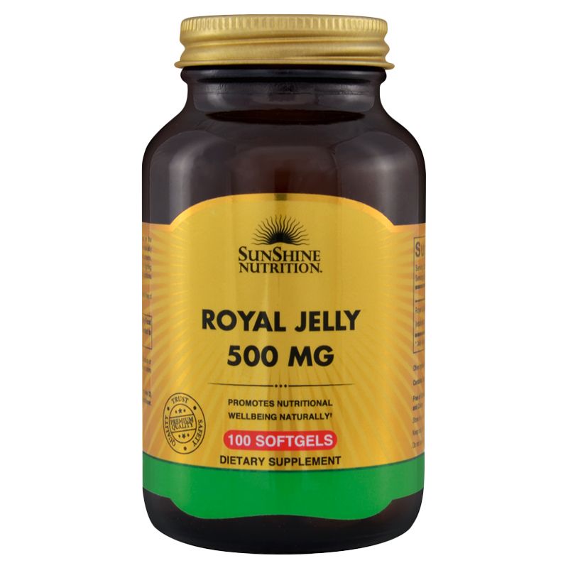 Sunshine Nutrition Royal Jelly 500 Mg 100 Sg