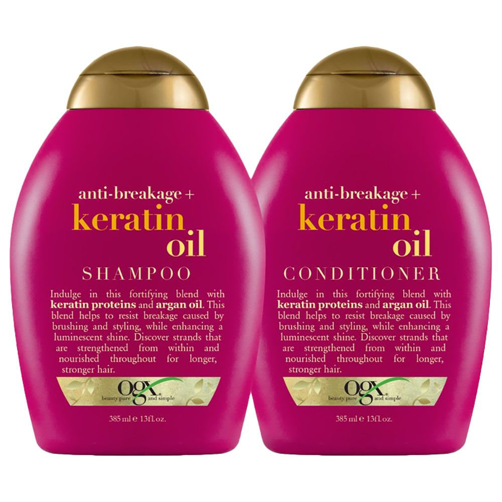 OGX Keratin Oil Shampoo + Conditioner Special Offer