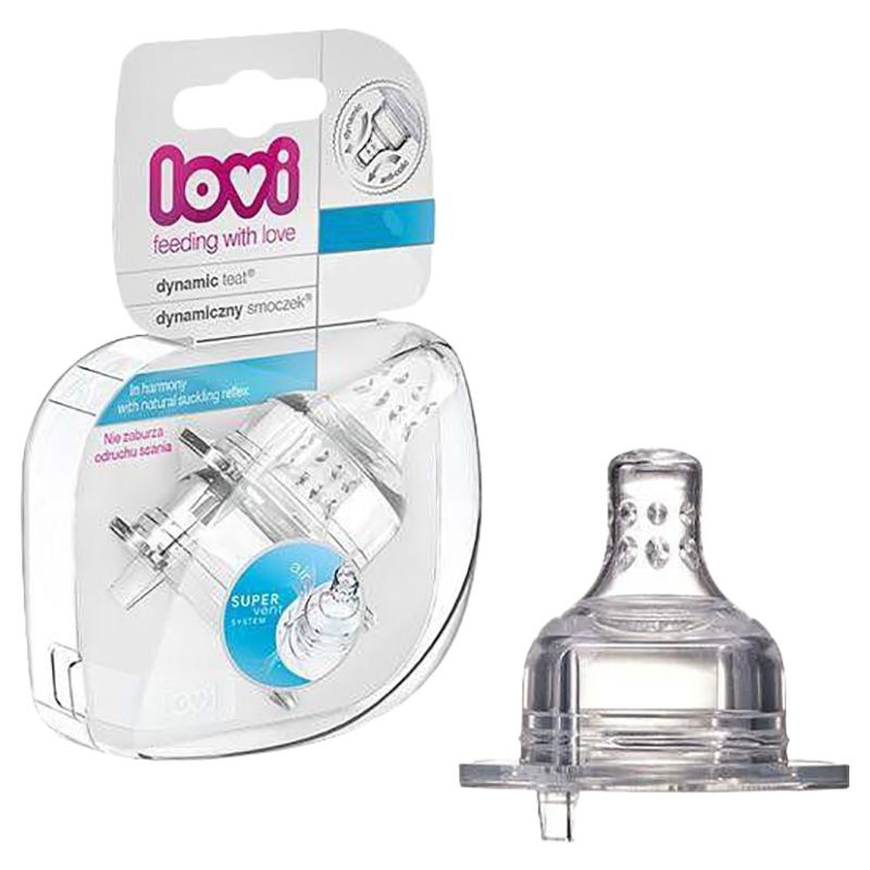 LOVI - Dynamic 2pcs Feeding Teat Slow