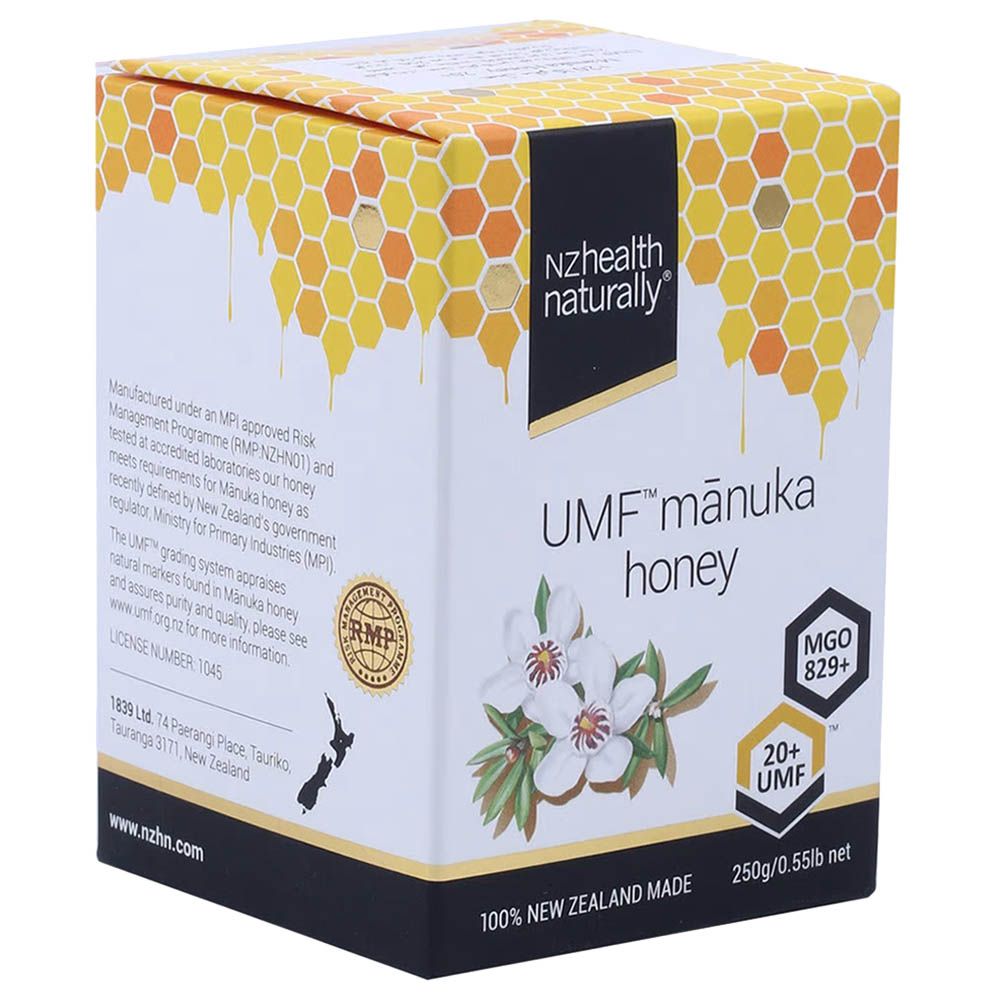 NZ Health - UMF Manuka Honey 20+ - 250g