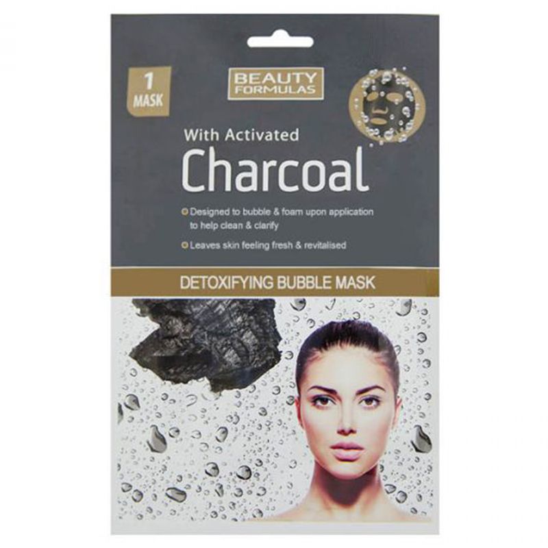 Beauty Formulas - Charcoal Detoxifying Bubble Mask 1's