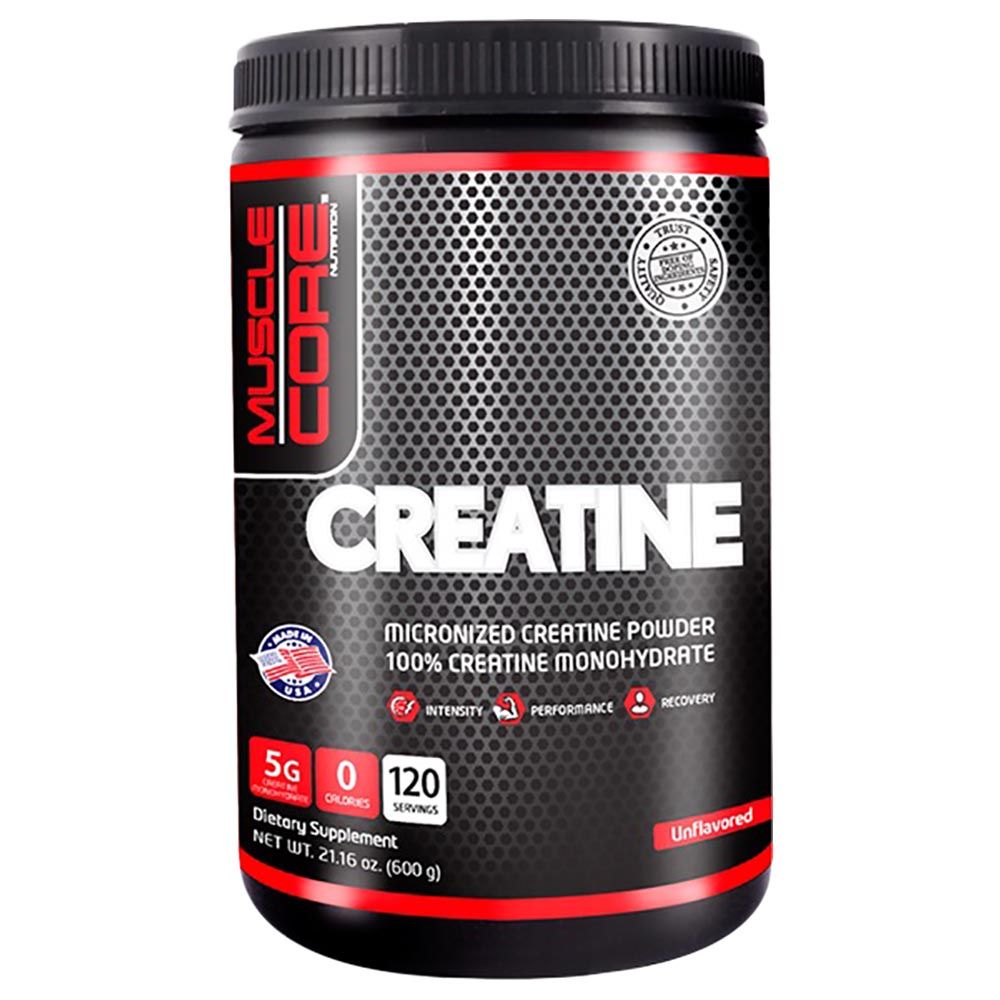 Muscle Core Creatine 120 Serving 600g Unflavored