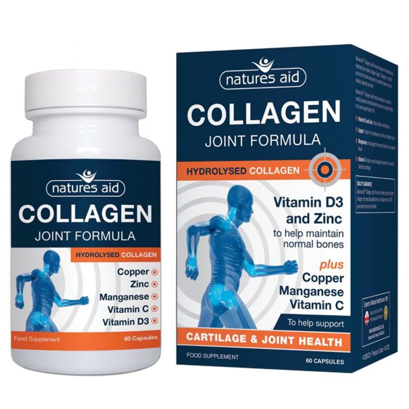 Natures Aid - Collagen Joint Formula - 60 Capsules