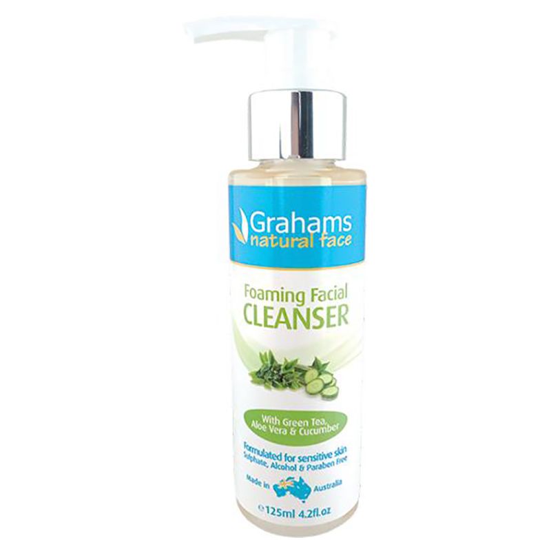 Grahams Natural - Foaming Facial Cleanser 125ml