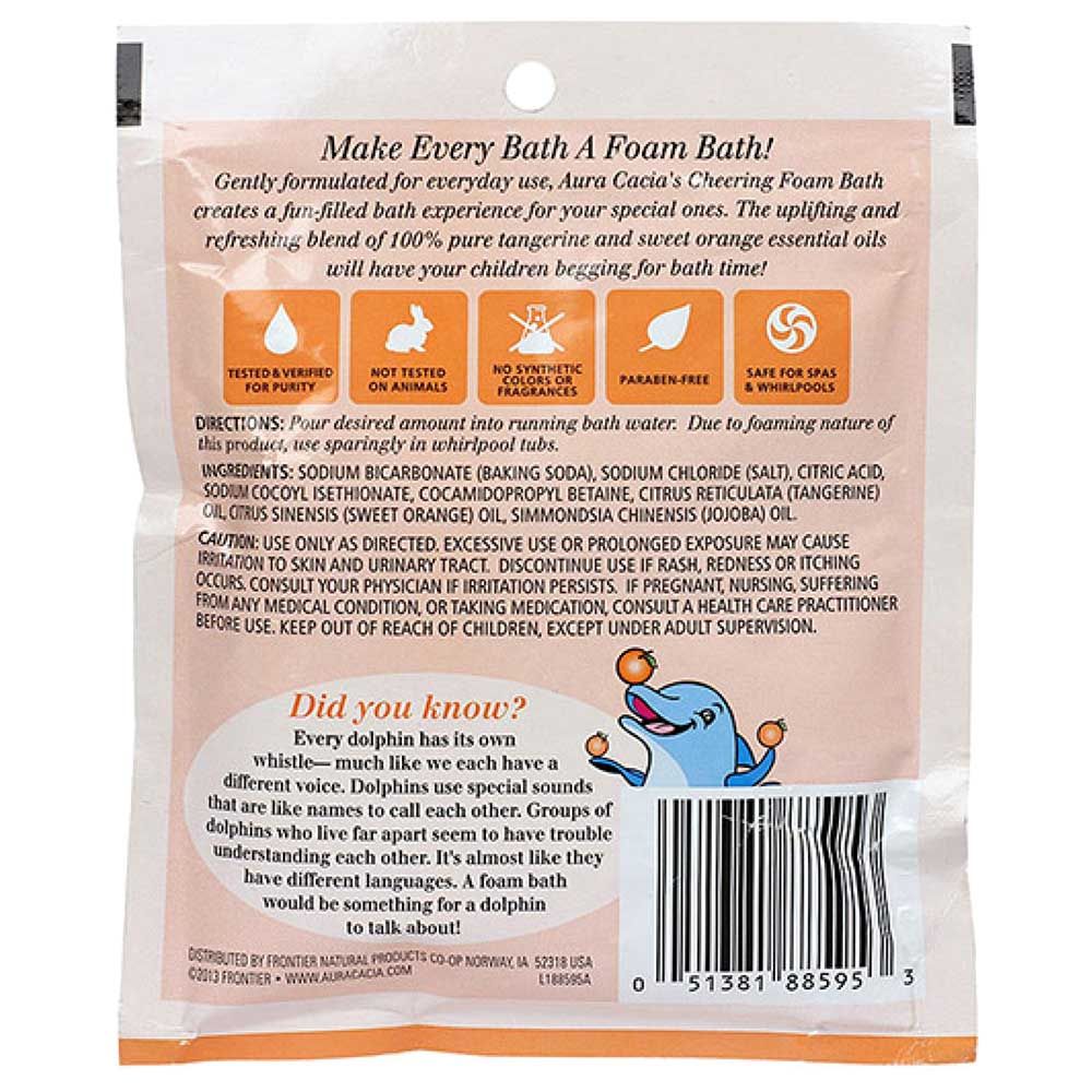 Aura Cacia - Tangerine & Sweet Orange Kids Foam Bath 70.9g