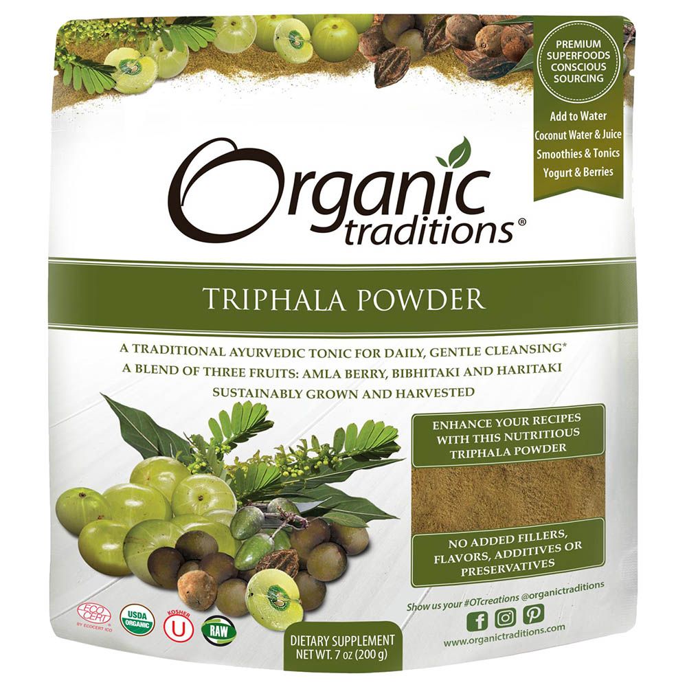 Organic Traditions Triphala Powder 200g