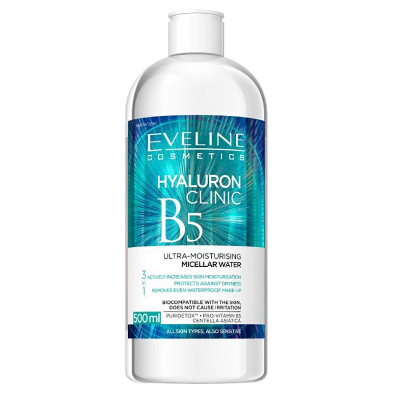 Eveline - Hyaluron Clinic Micellar Water 500ml