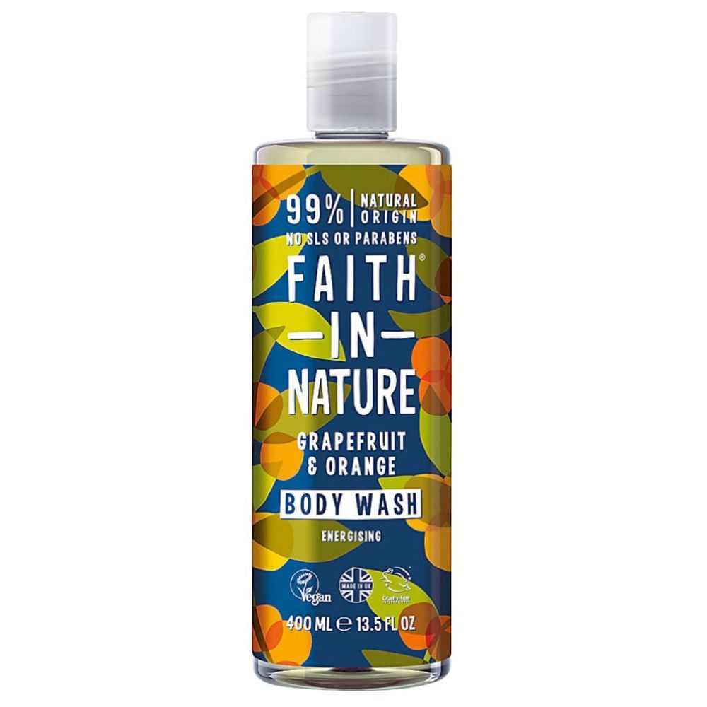 Faith In Nature Body Wash - Grapefruit & Orange 400ml