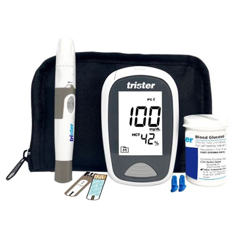 Trister - 2 In 1 Blood Glucose + B Ketone Monitoring System