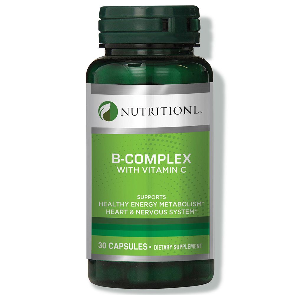 Nutritionl - B-Complex With Vitamin C 30 Capsules