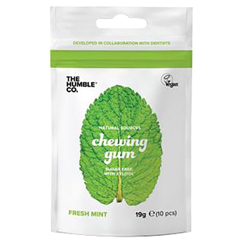 The Humble Co - Natural Chewing Gum - Fresh Mint 19g