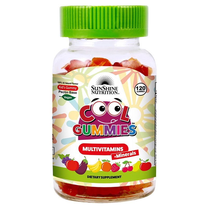 Sunshine Nutrition Cool Gummies Vegan Multivitamins 120's