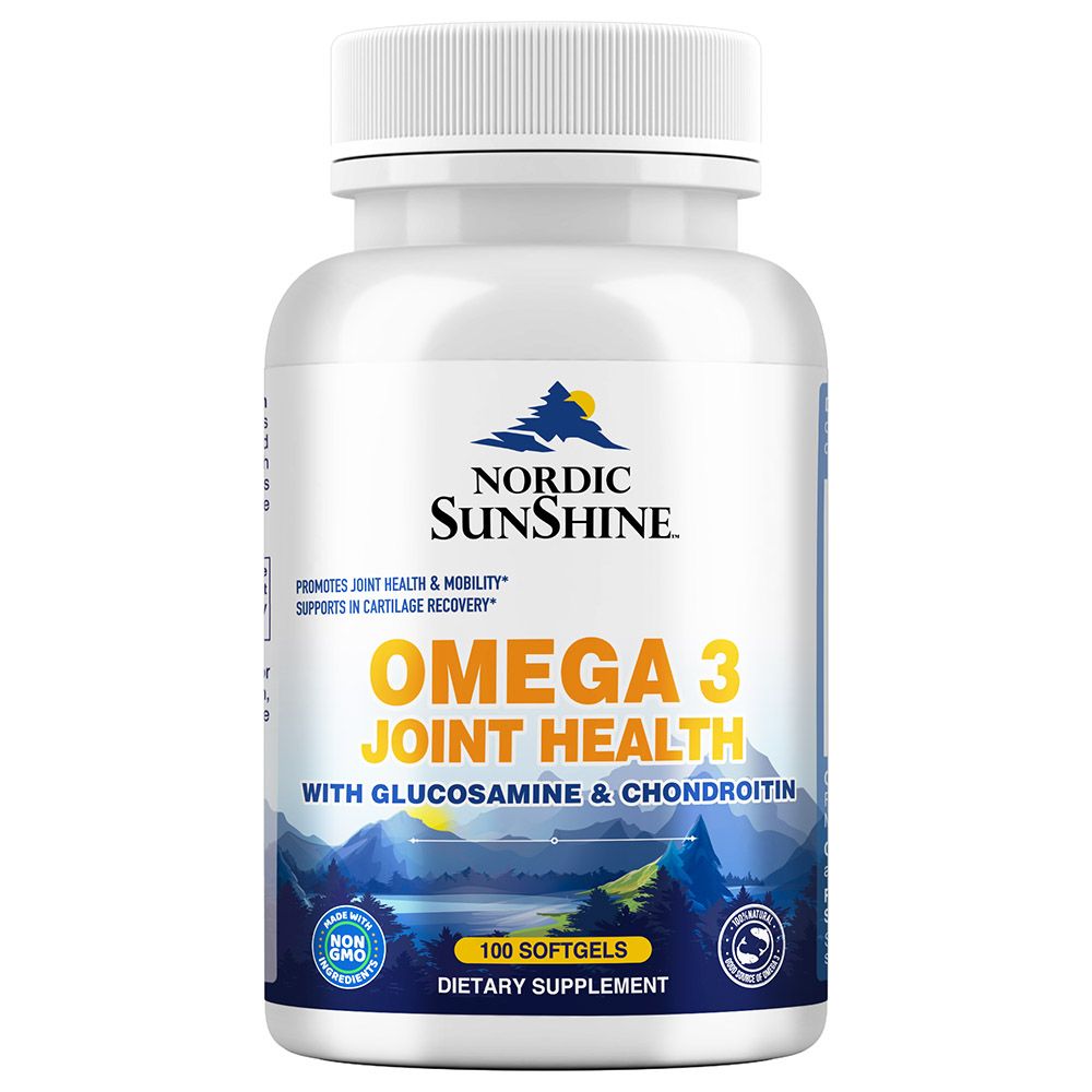 Nordic Sunshine - Omega 3 Joint Health 100 Softgels