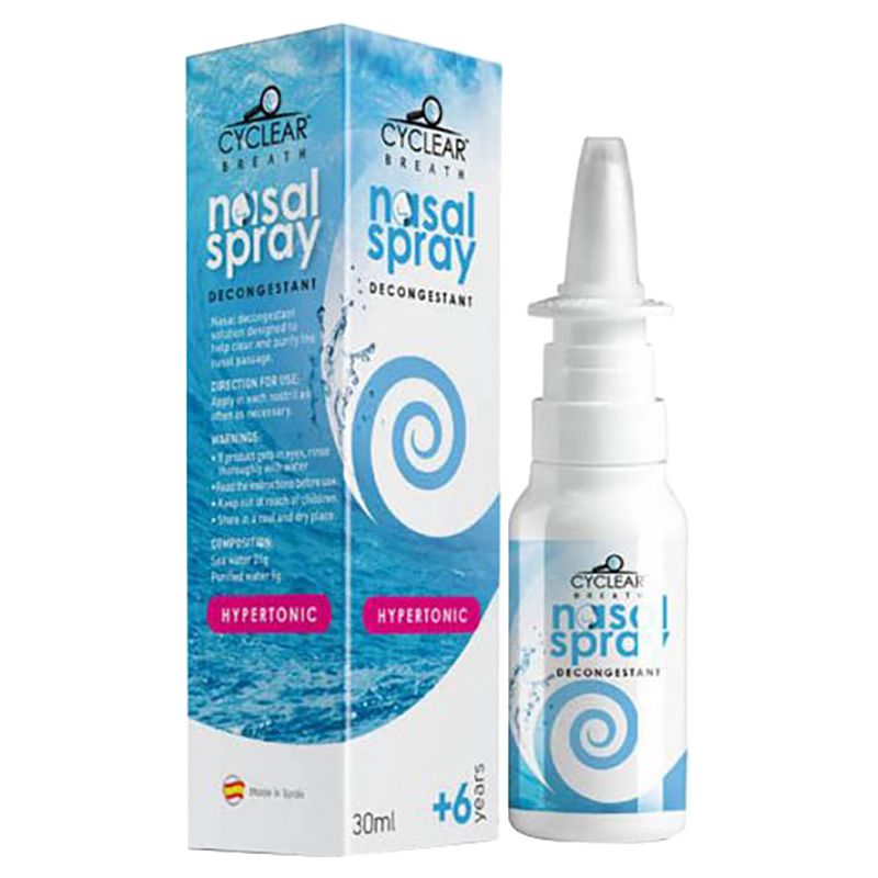 Cyclear - Hypertonic Nasal Spray 6+ 30ml