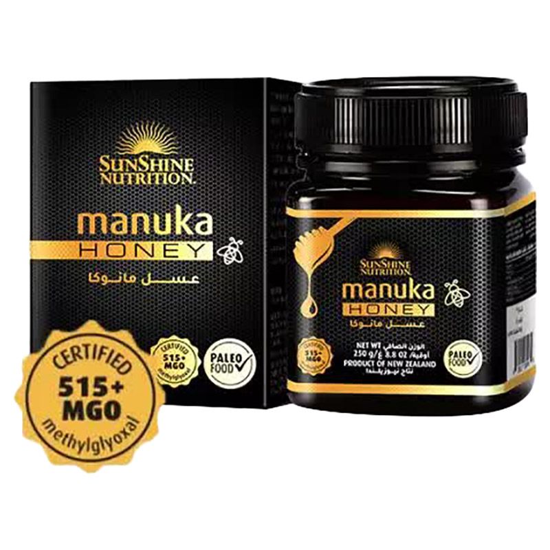 Sunshine Nutrition - Manuka Honey 515+ MGO 250g