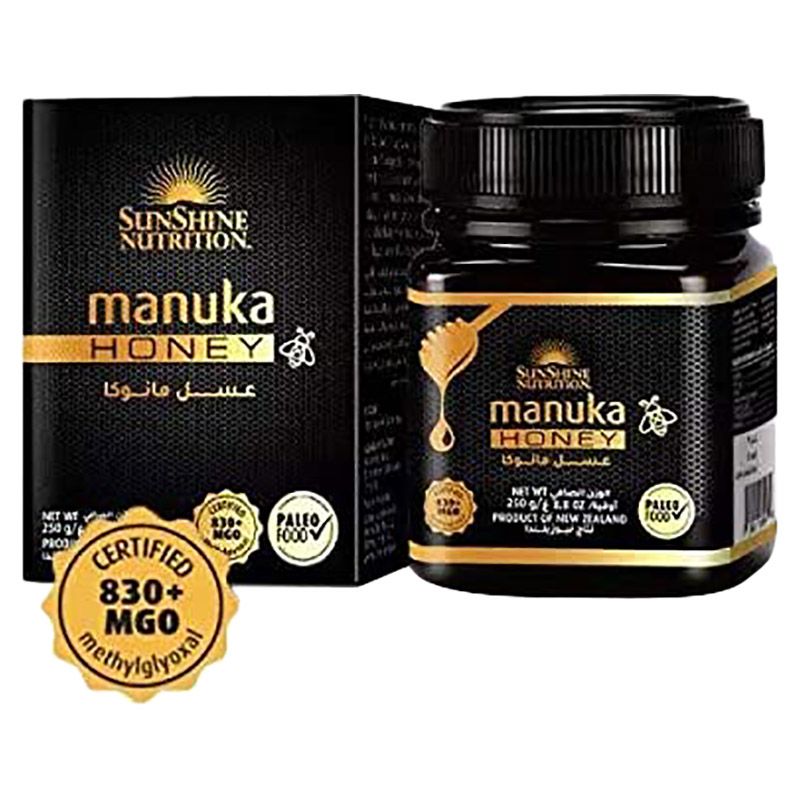 Sunshine Nutrition - Manuka Honey 830+ MGO 250g