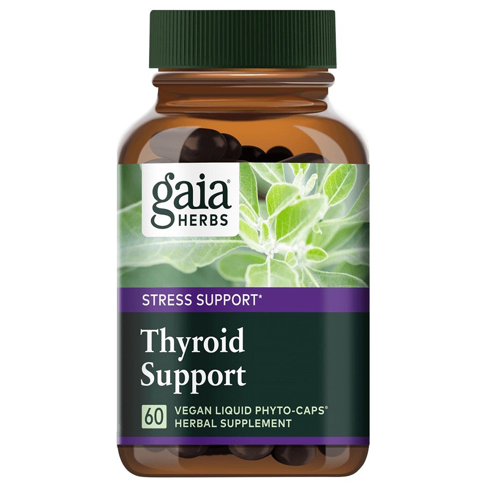 Gaia Herbs - Thyroid Support 60 Capsules