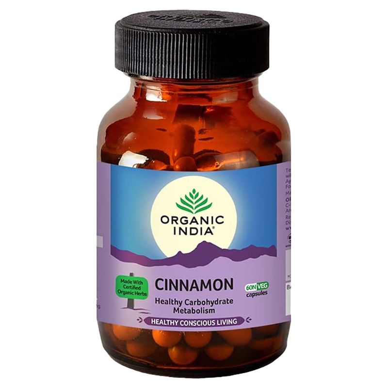 Organic India - Cinnamon - 90 Capsules 