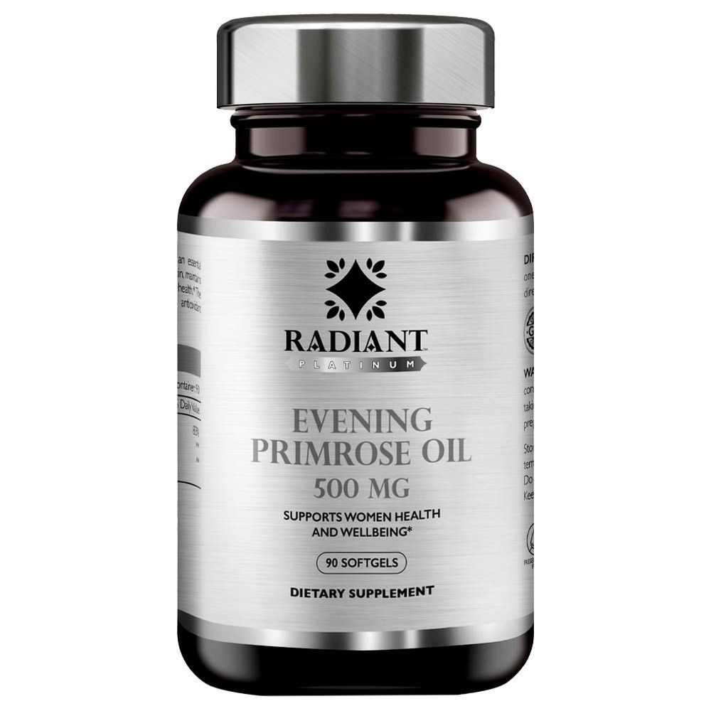 Radiant Platinum - Even Primrose Oil 500Mg 90 Softgels