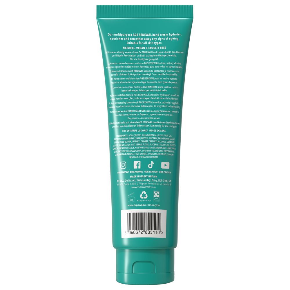 Dr. PawPaw - Age Renewal Soothing Hand Cream 50ml