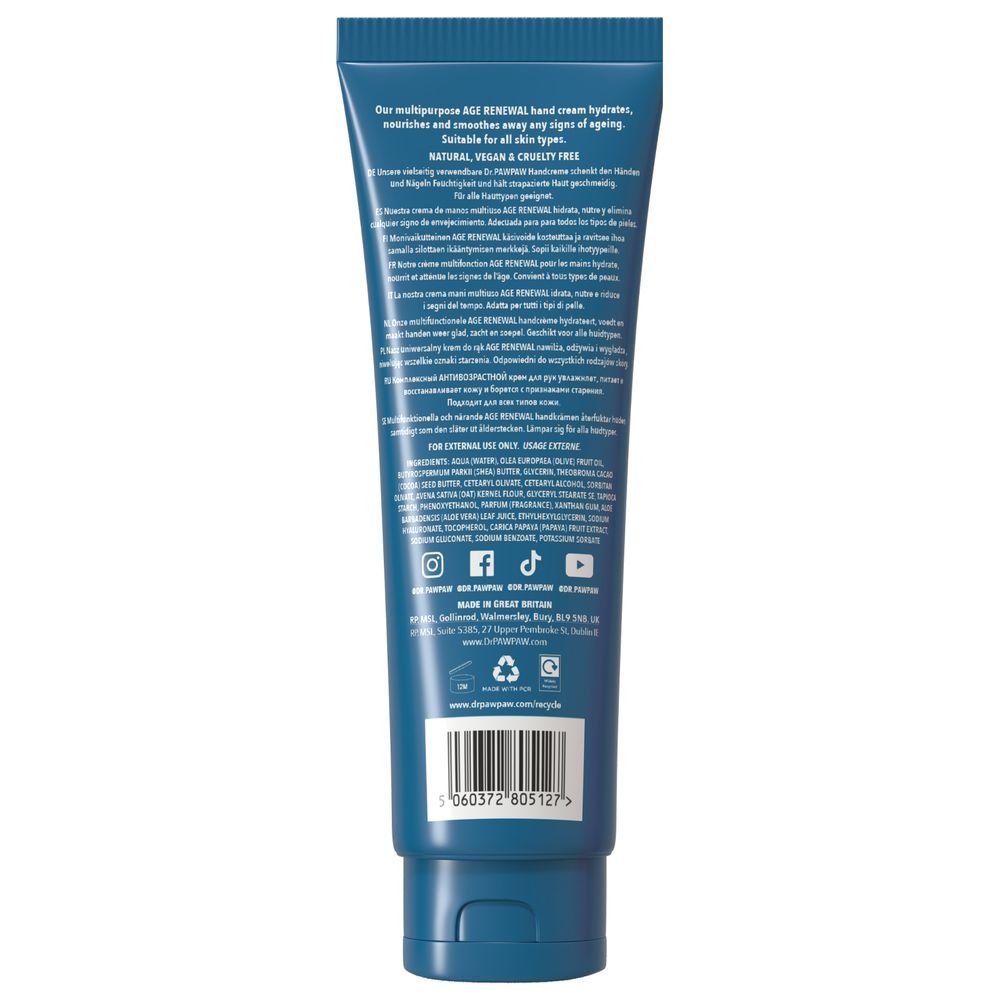 Dr. PawPaw - Age Renewal Nourishing Hand Cream 50ml