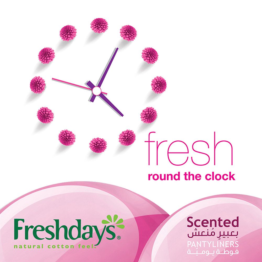 Freshdays - Daily Liners Normal Scented - 24 Pads