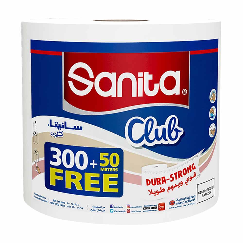 Sanita Club - Kitchen Tissue Maxi Roll 350m