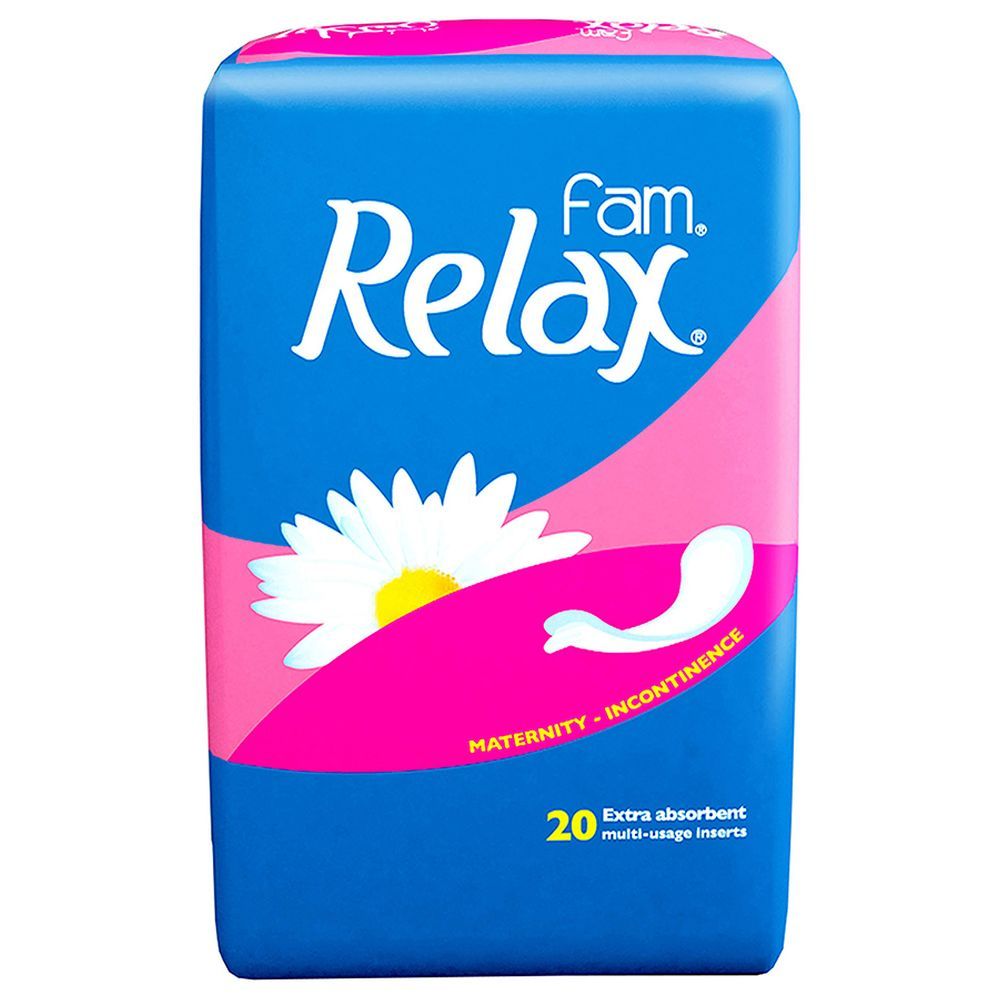 Fam Relax Natural Cotton Feel Maternity Sanitary Pads 20pcs