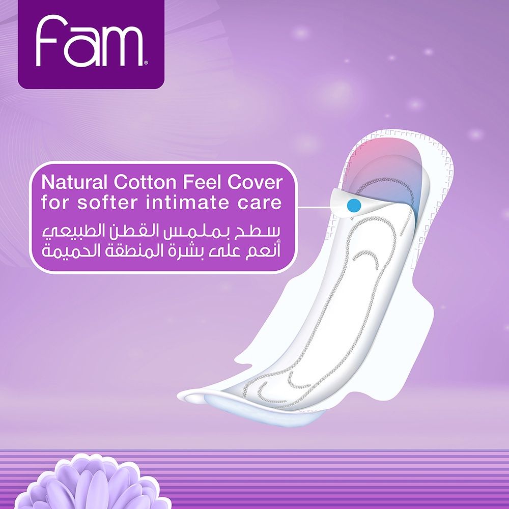 Fam - Maxi Thick Folded w/ Wings Super Sanitary Pads 30 Pads