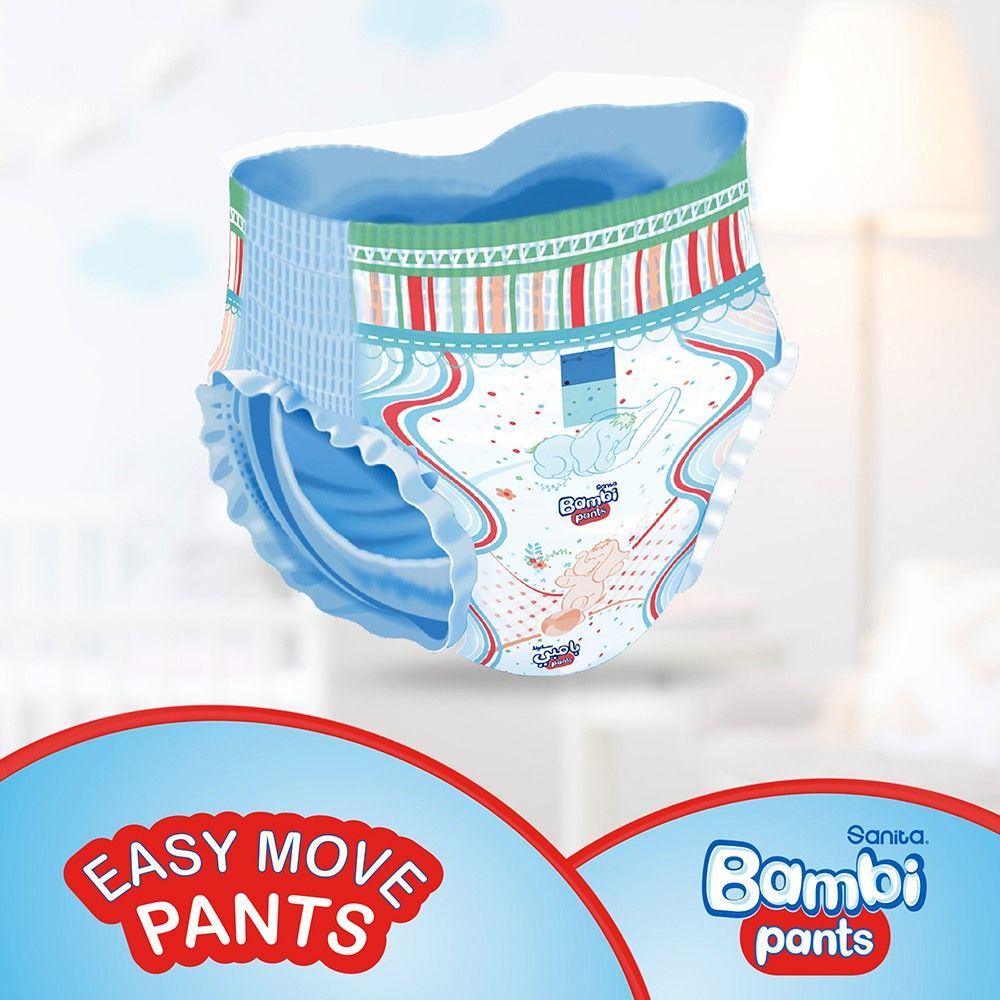 Sanita Bambi - Pants Jumbo Box Size 4 Large 8-14KG 100 Count