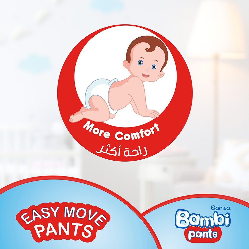 Sanita Bambi - Pants Jumbo Box Size 4 Large 8-14KG 100 Count