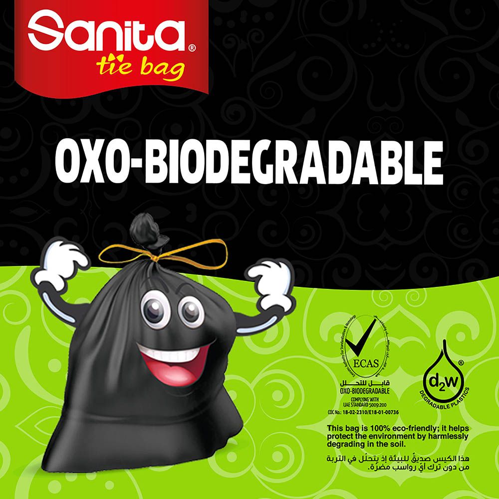 Sanita Tie Bag Tie Bags Biodegradable - 50G 13 Bags