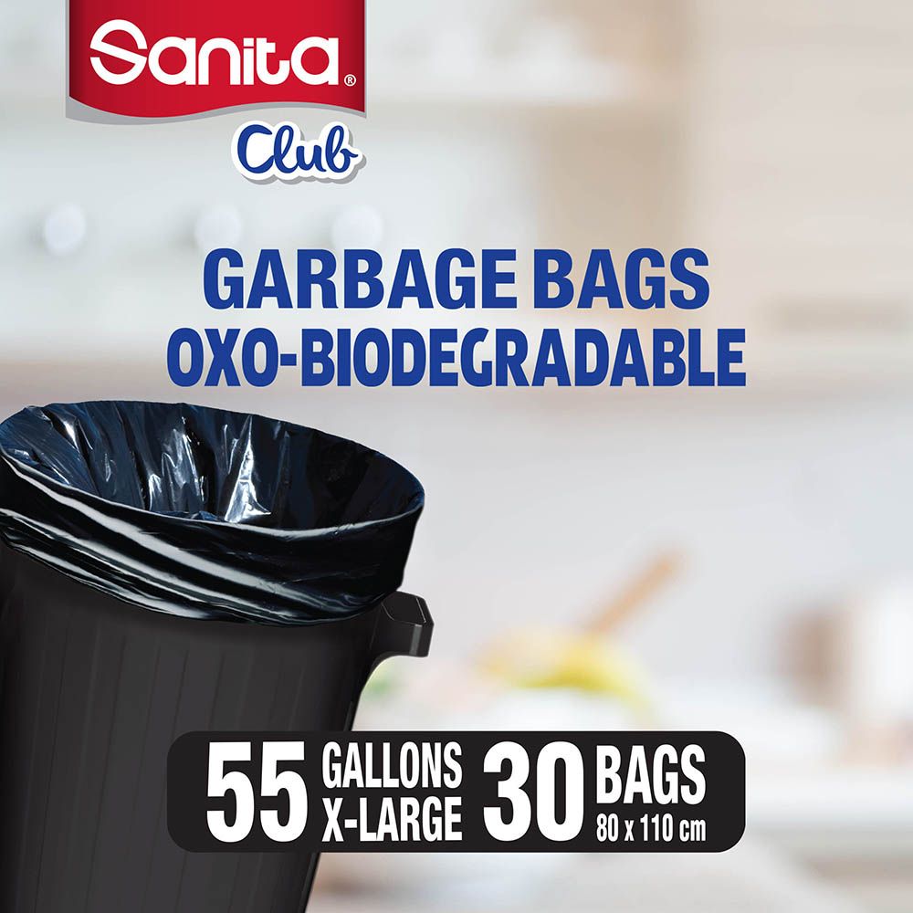 Sanita Club - Garbage Bags Twin Pack Roll - X-Large - 30pcs