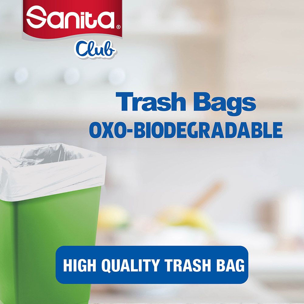 Sanita - Trash Bags Biodegradable - 5 Gallons - 150 Bags