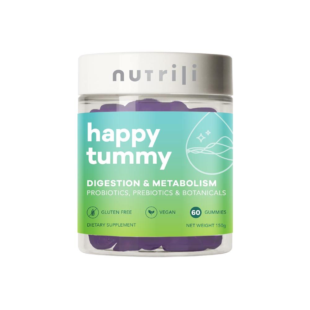 Nutrili - Happy Tummy Probiotics Gummies 60 Count