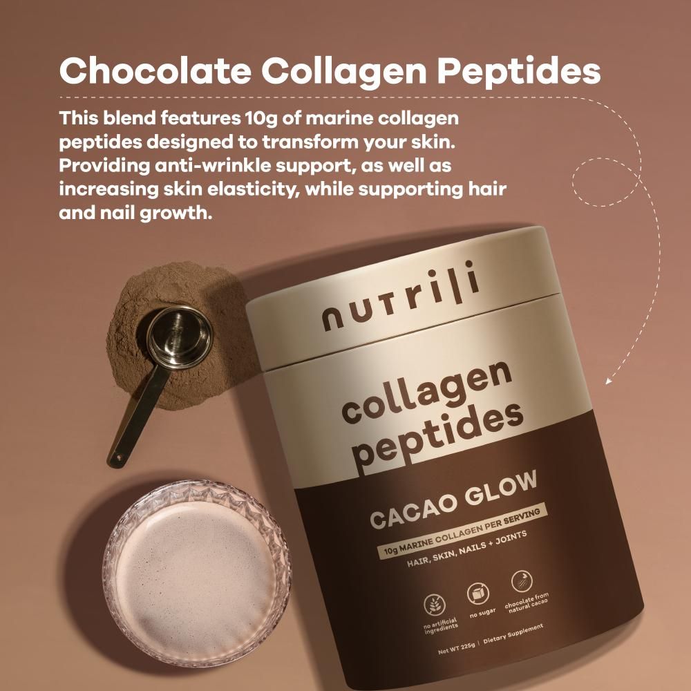 Nutrili - Marine Collagen Peptides (10g x 15 Servings) - Chocolate 