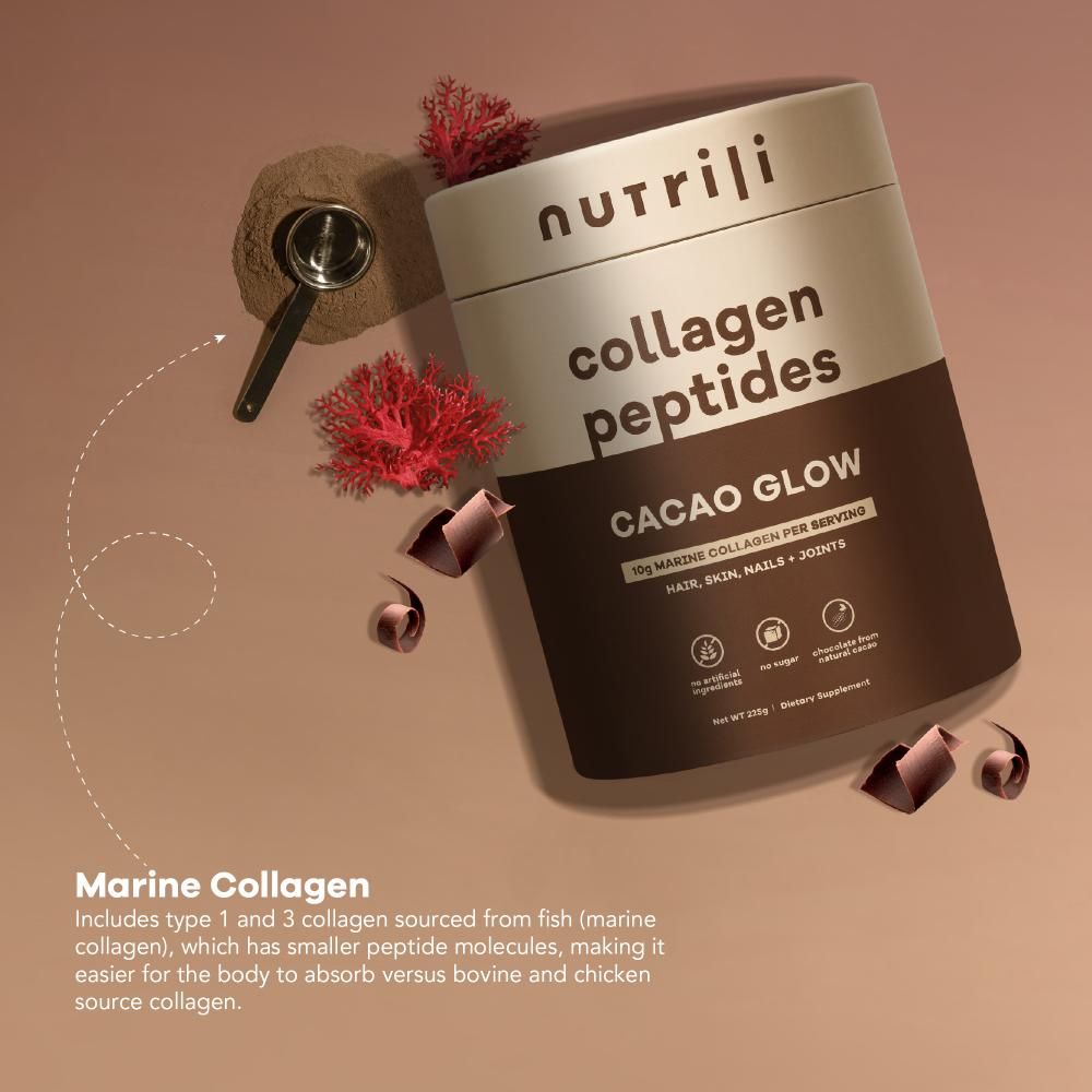 Nutrili - Marine Collagen Peptides (10g x 15 Servings) - Chocolate 