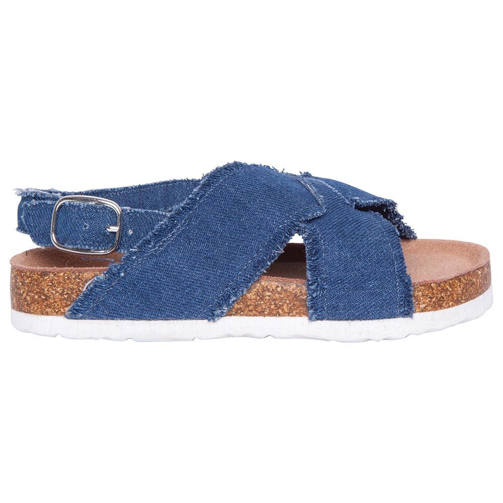 Tuc Tuc - Arrecife De Coral Denim Sandals - Blue