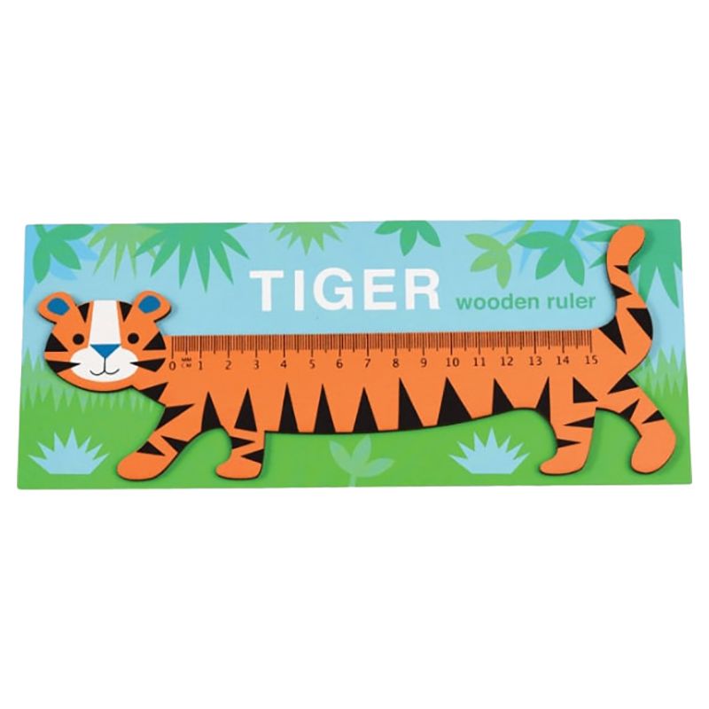 Rex London - Tiger Wooden Ruler