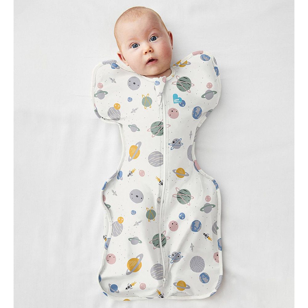 Love To Dream - Swaddle Up Designer Lite 0.2 Tog - Planet