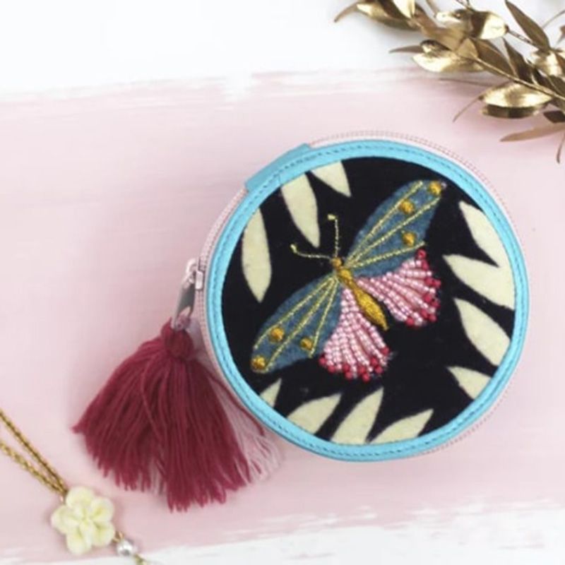 House Of Disaster - Luxe Butterfly Trinket Box