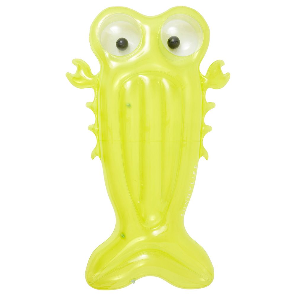 Sunnylife - Luxe Lie-On Float - Sonny The Sea Creature Citrus - Inflatable Pool Float