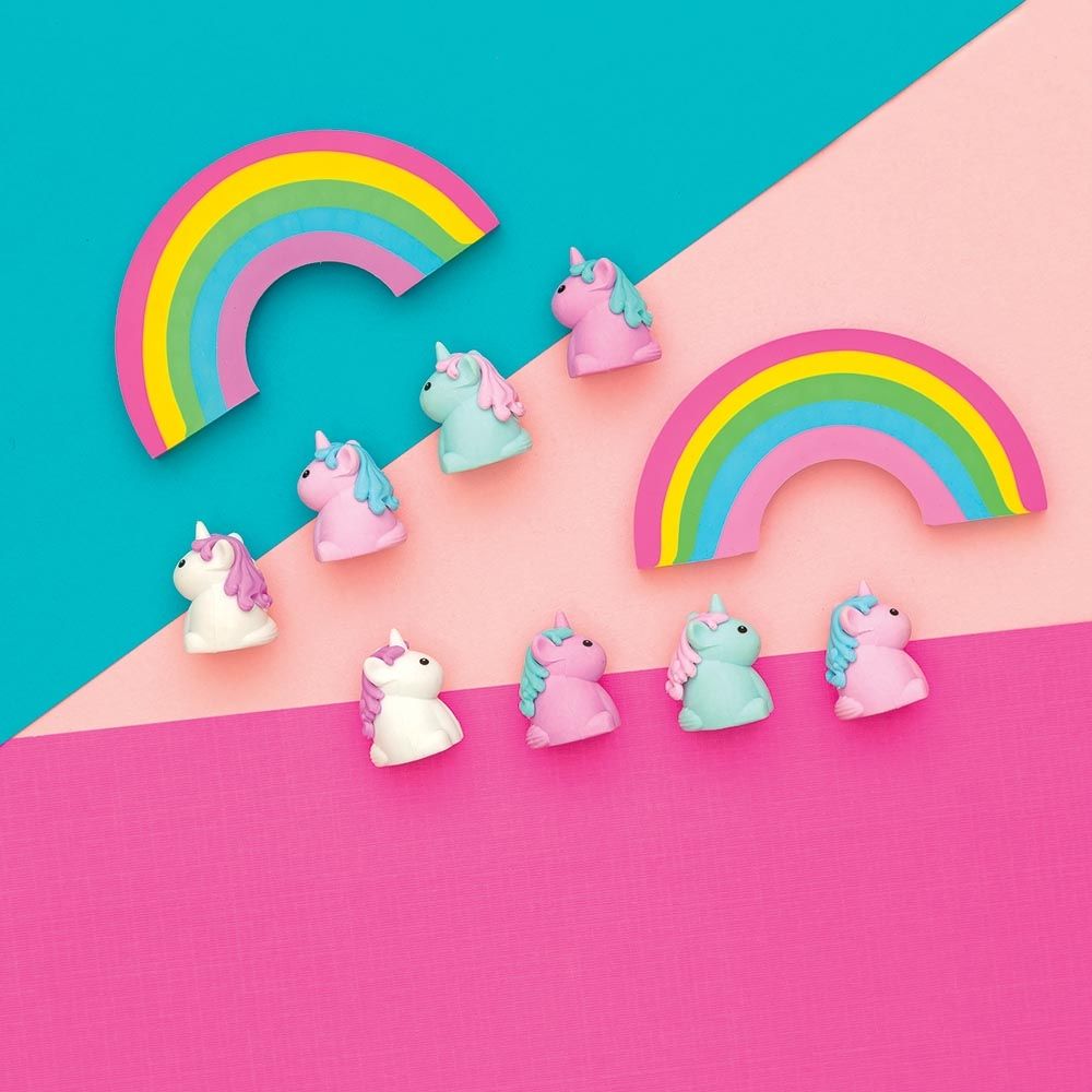 Ooly - Unique Unicorns Scented Erasers Set Of 5