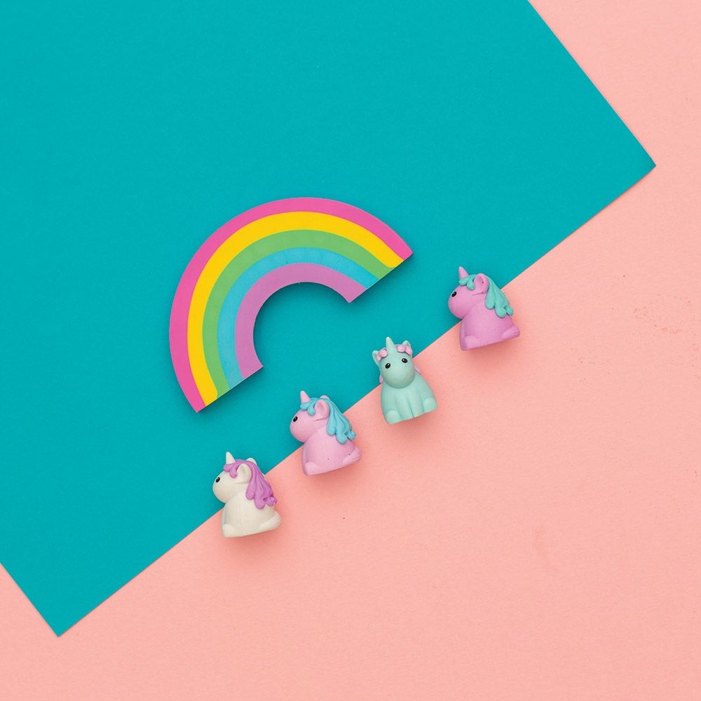 Ooly - Unique Unicorns Scented Erasers Set Of 5