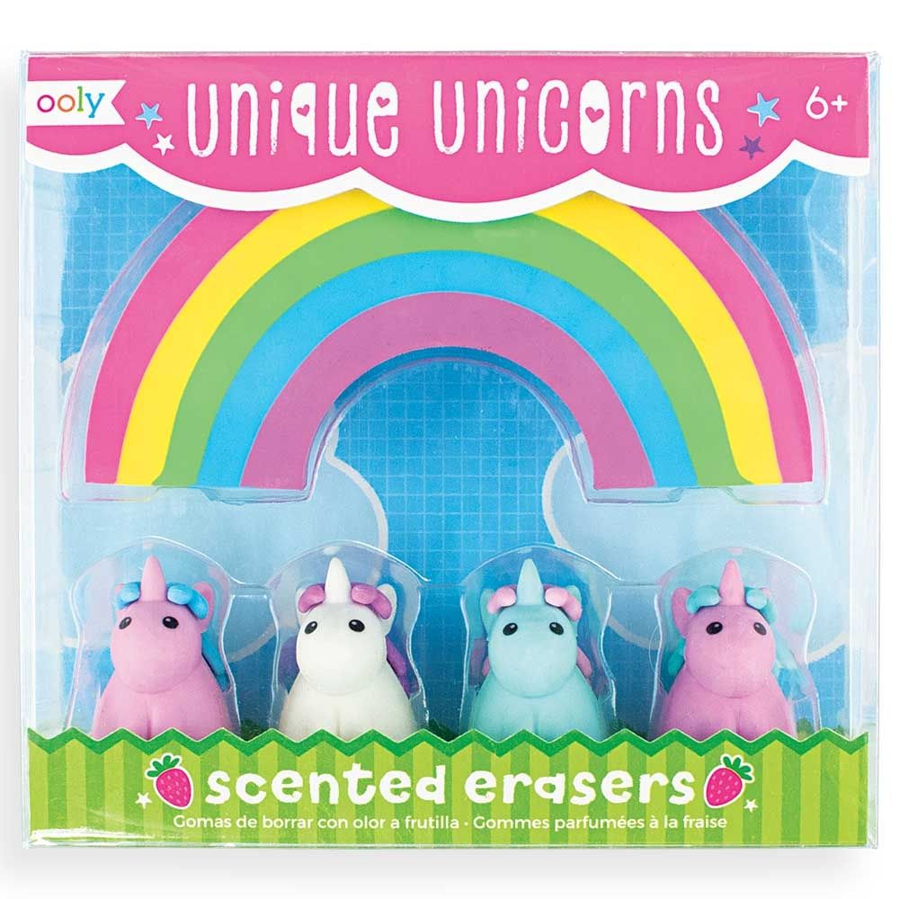 Ooly - Unique Unicorns Scented Erasers Set Of 5