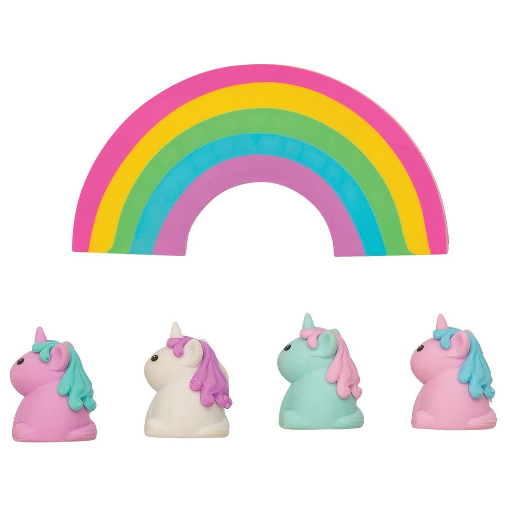 Ooly - Unique Unicorns Scented Erasers Set Of 5