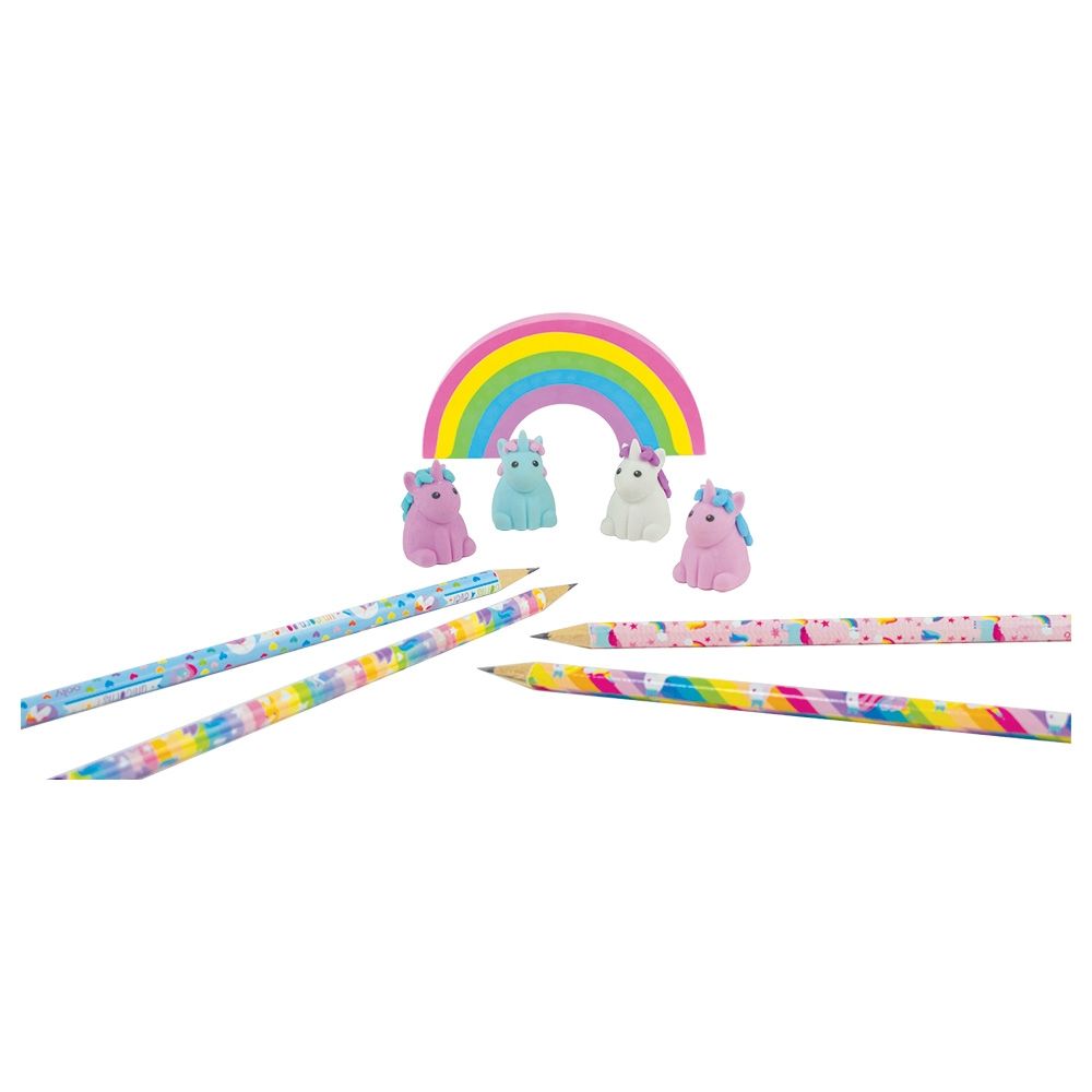 Ooly - Unique Unicorns Scented Erasers Set Of 5